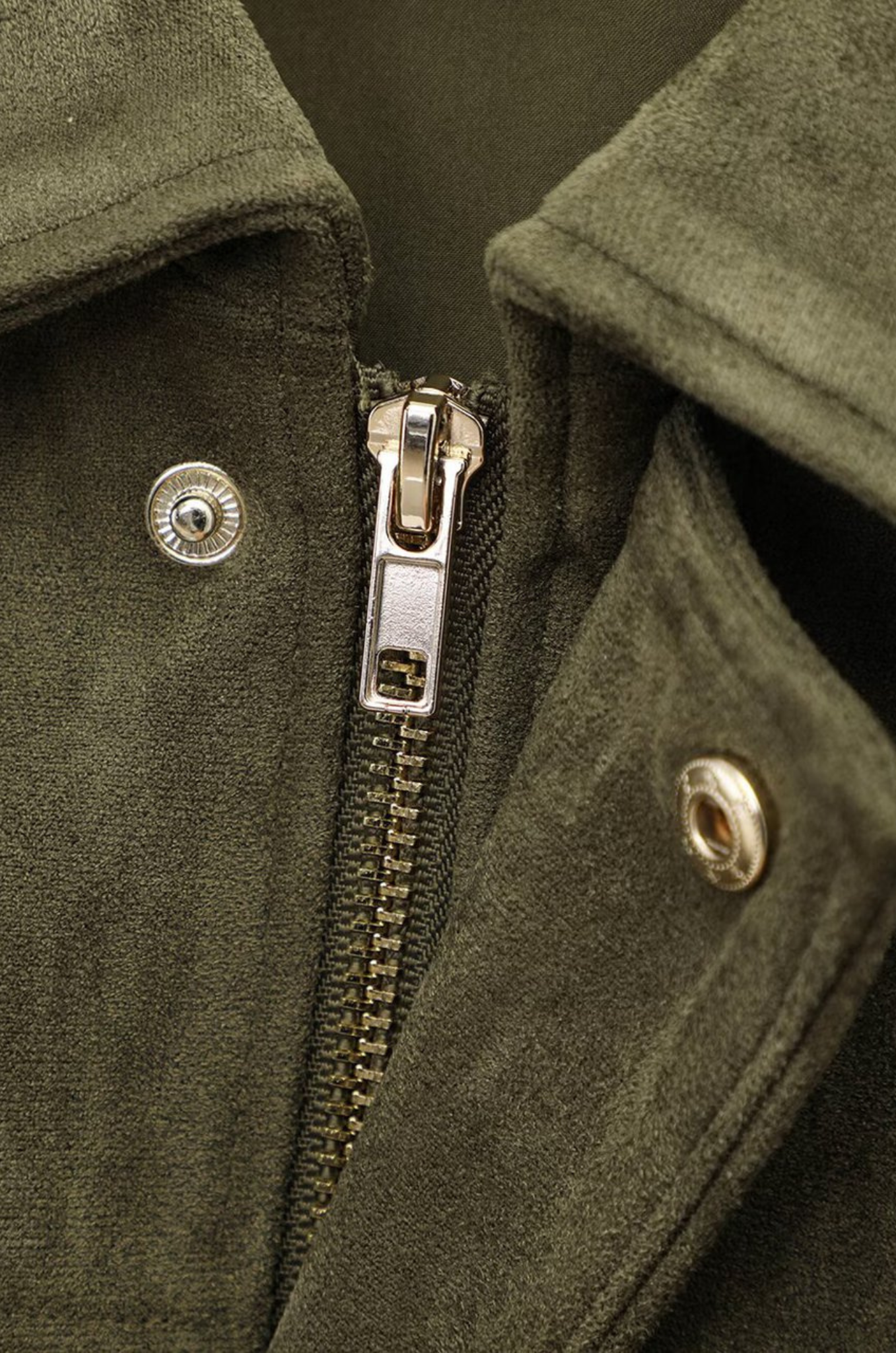 Sofia Wildlederjacke | Grün