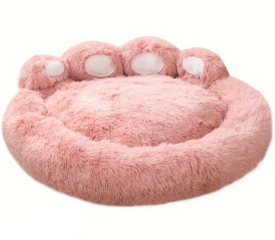 Waschbares Haustierbett CozyPaw mit pfotenförmigem Design