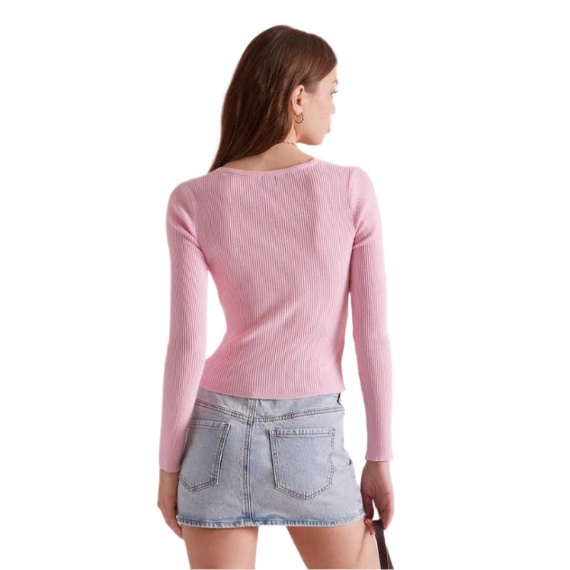 Velira Slim-Fit Wickeloberteil mit V-Ausschnitt