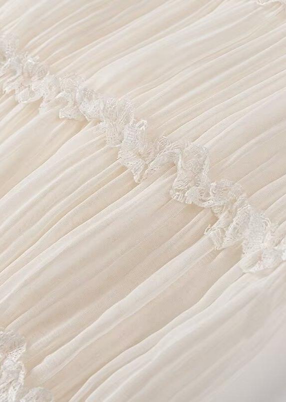 Transparentes Zweiteiler-Set | Halterneck-Top & Maxirock | Luftige Eleganz