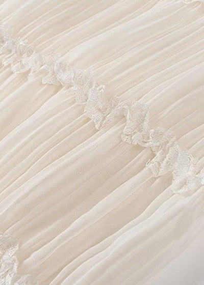 Transparentes Zweiteiler-Set | Halterneck-Top & Maxirock | Luftige Eleganz