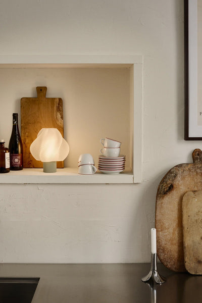 GreenGlow – Matcha-inspirierte weiche tragbare Lampe