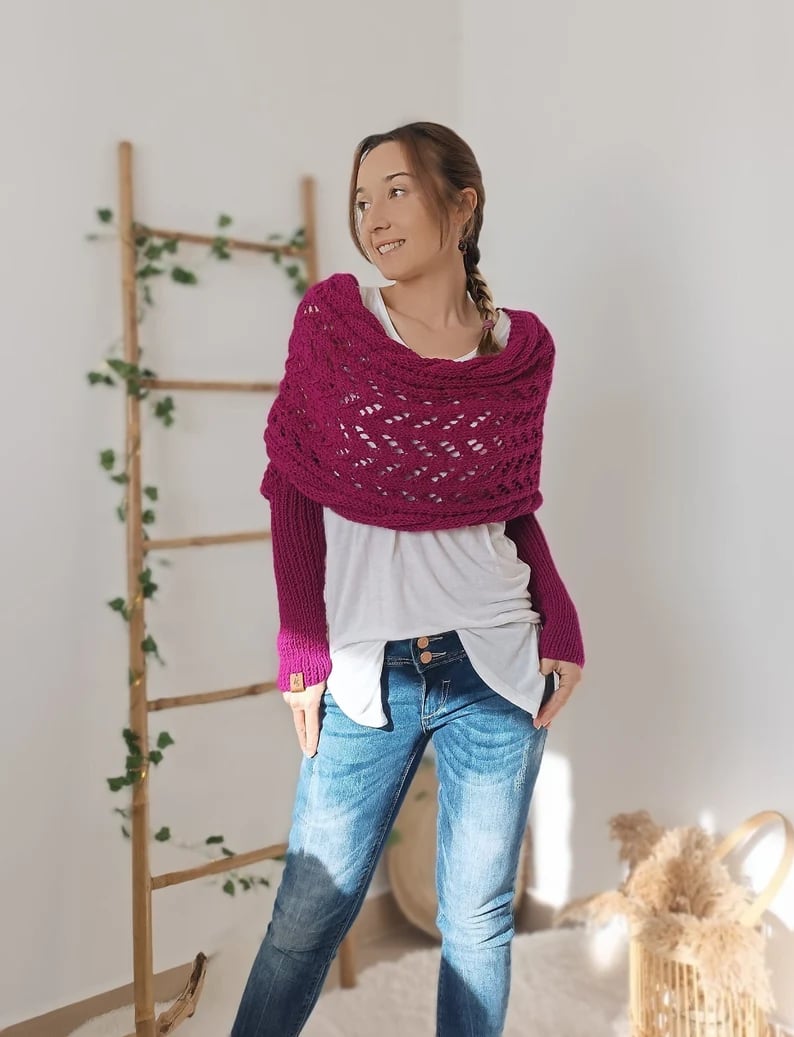 50 % Rabatt | Liliana™ - Bequemer Strickschal [Letzter Tag Rabatt]