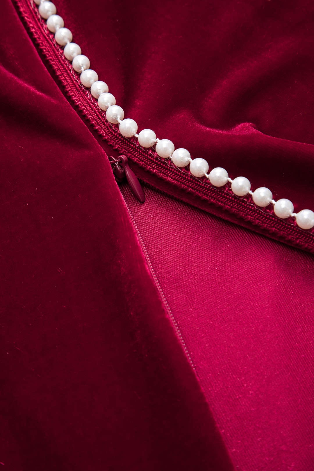 Fritzi | Edles Samt-Top mit Plisseerock