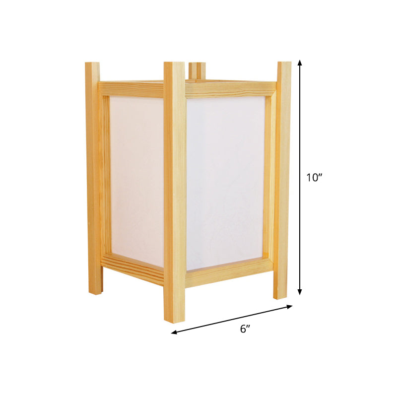 Woodelle – Moderne Tischlampe mit Charme aus natürlichem Holz