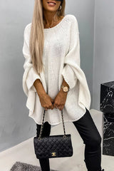 Charlotte | Gemütlicher Und Eleganter Damen-Strickpullover in Weiß