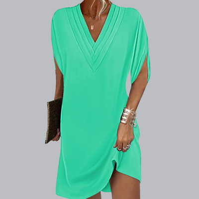 Augusta™ | Elegantes Kleid mit V-Ausschnitt