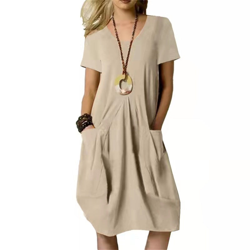 Henley - Knielanges Damenkleid
