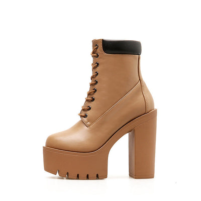 Modivy™ | Modische Ankle Boots mit hohem Absatz
