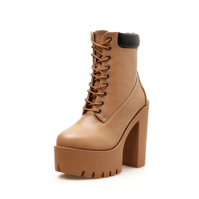 Modivy™ | Modische Ankle Boots mit hohem Absatz