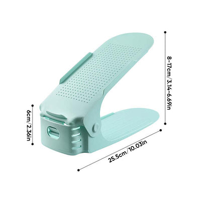 1+1 KOSTENLOS | RackUp – Verstellbares doppellagiges Schuhregal [Letzter Tagesrabatt]