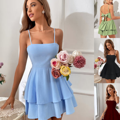 Marly - Spaghettiträger Kleid