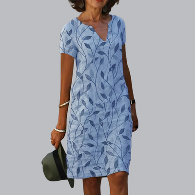 Ebba™ | Elegantes Kleid mit V-Ausschnitt