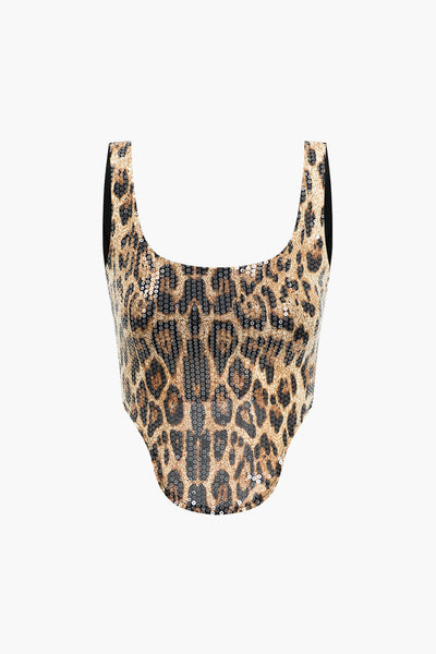 Savanna | Leo-Print Top & Minirock – Ein Statement-Look für selbstbewusste Frauen