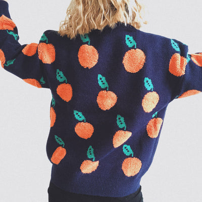 Fruchtiges Strickdesign | Verspielter Charme | Bequemer Schnitt