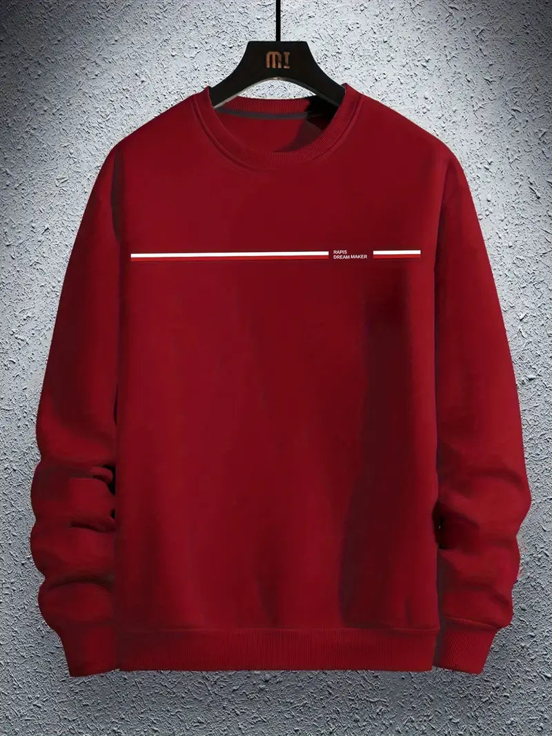 Samuel - Lässiges Herren Sweatshirt mit Rundhalsausschnitt