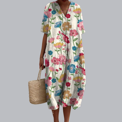 Heide™ | Sommerkleid mit Blumen