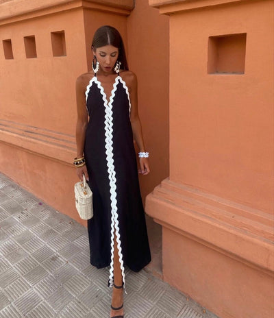 Merlyn | Elegantes langes Kleid