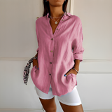 Shanelle - Stilvolle Sommerbluse für Damen in Rosa