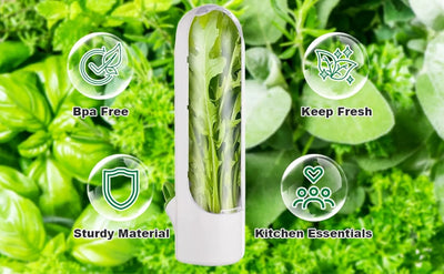 HerbPod™ | Frischhaltebehälter für Gemüse und Kräuter