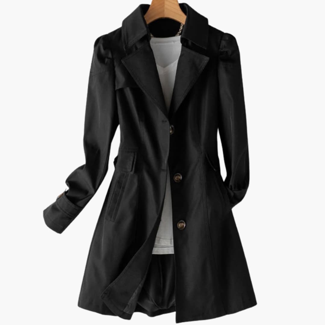 Kapuzen trenchcoat für Damen