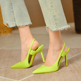 Jamie - Stilvolle Slingback-Sandalen für Damen in Gelb