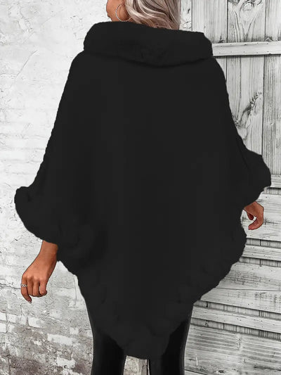 FurWarm™ - Luxuriöser Warmer Pullover mit Pelzbesatz