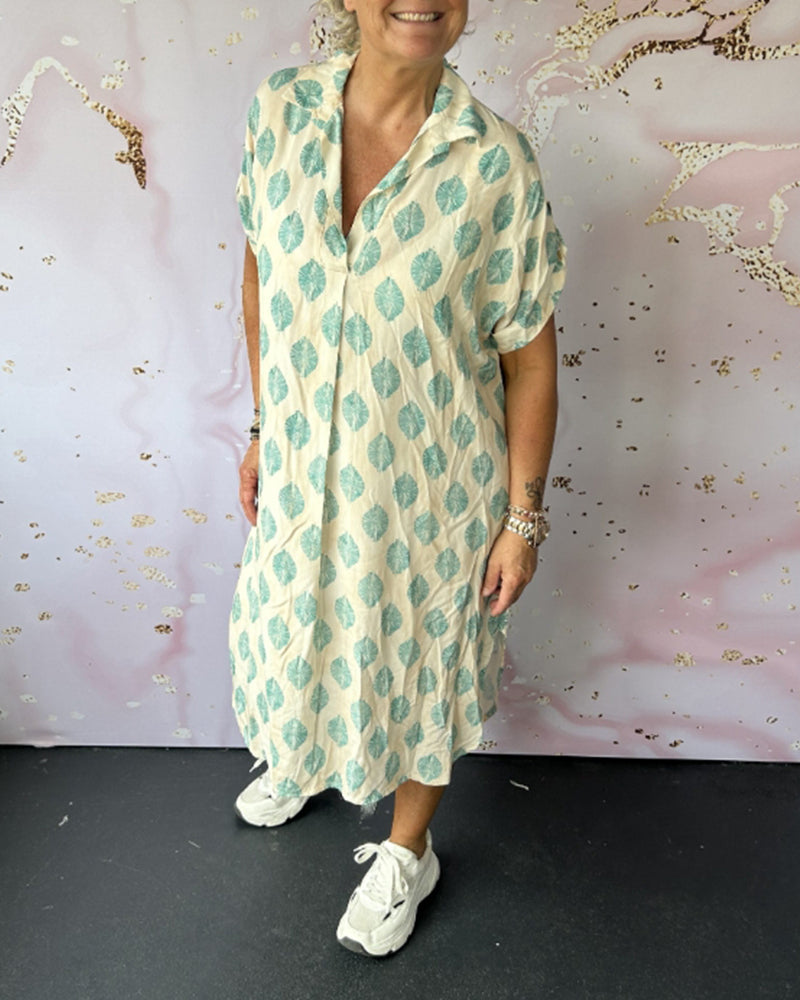 Fischer & Wagner | Stilvolle Kleid mit V-Ausschnitt