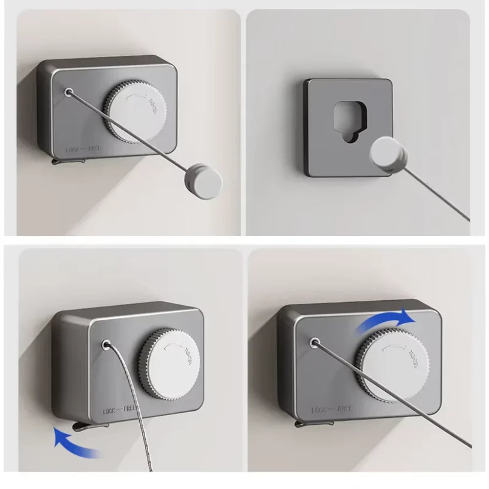 50% Rabatt | StoffLine™ - Unsichtbare ausziehbare Wäscheleine [Letzter Tag Rabatt]