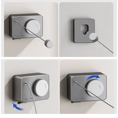 50% Rabatt | StoffLine™ - Unsichtbare ausziehbare Wäscheleine [Letzter Tag Rabatt]