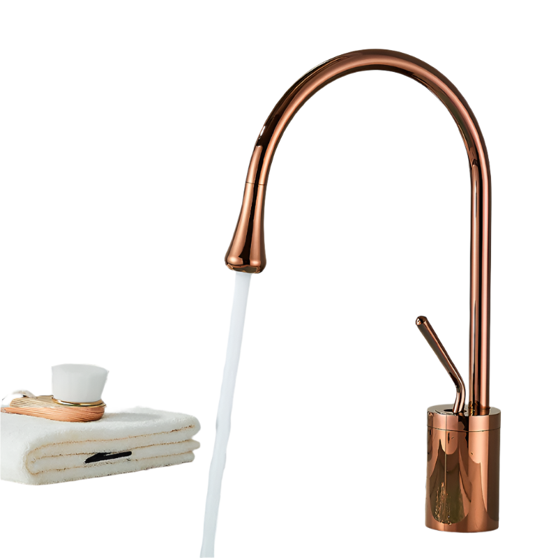 Eleganter Badezimmerwasserhahn