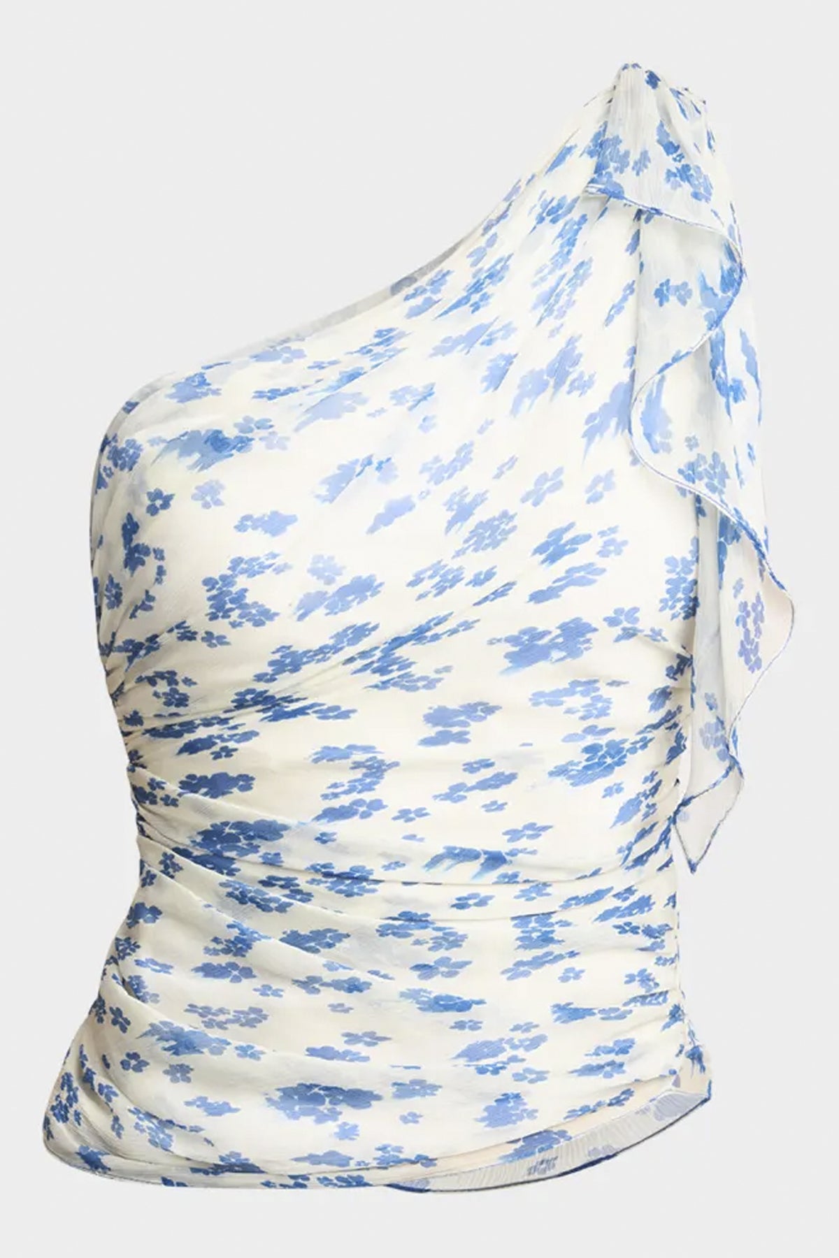 Elysia - ein schulterfreies drapiertes Top