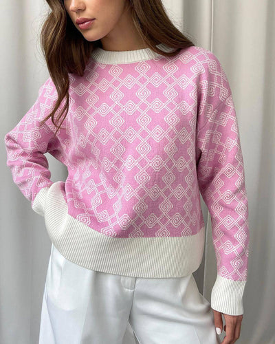 Geometrisches Muster für modernen Stil | Zeitlose Silhouette | Bequemer Tragekomfort