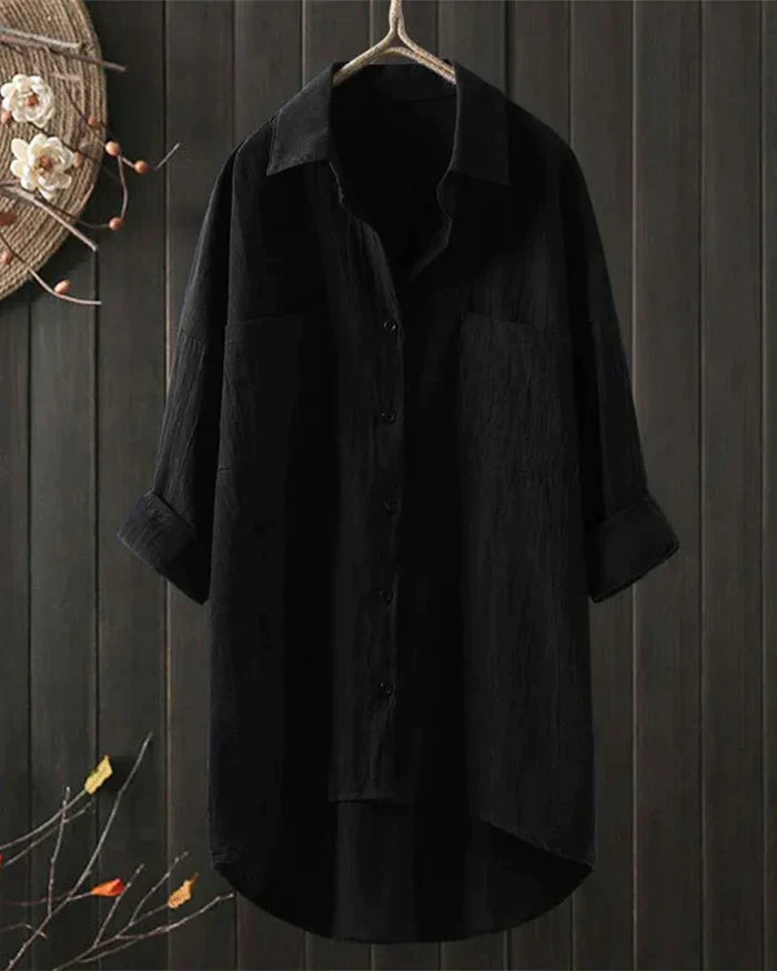 Olivia | Elegantes Hemd in Leinen in Leinen