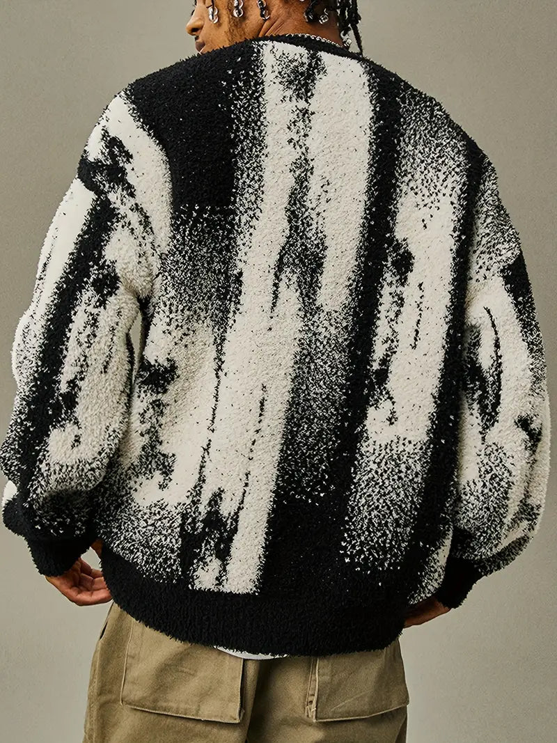 Francis - Gestreifter Strickpullover