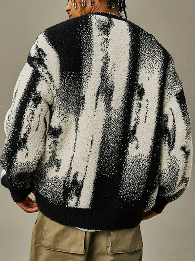 Francis - Gestreifter Strickpullover