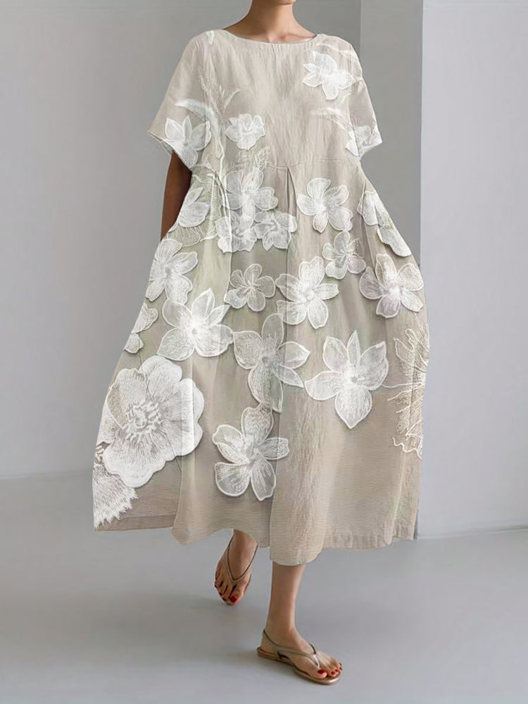 VanBruggen| Elegante Jurk met Bloemenprint