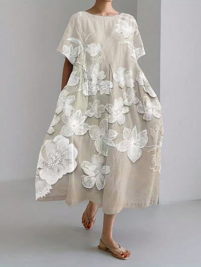 VanBruggen| Elegante Jurk met Bloemenprint