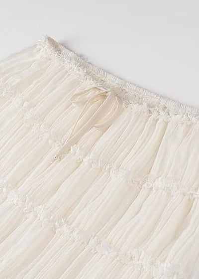 Transparentes Zweiteiler-Set | Halterneck-Top & Maxirock | Luftige Eleganz