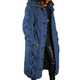 Anne | Komfortable Und Zeitlose Strickjacke Für Damen in Marineblau
