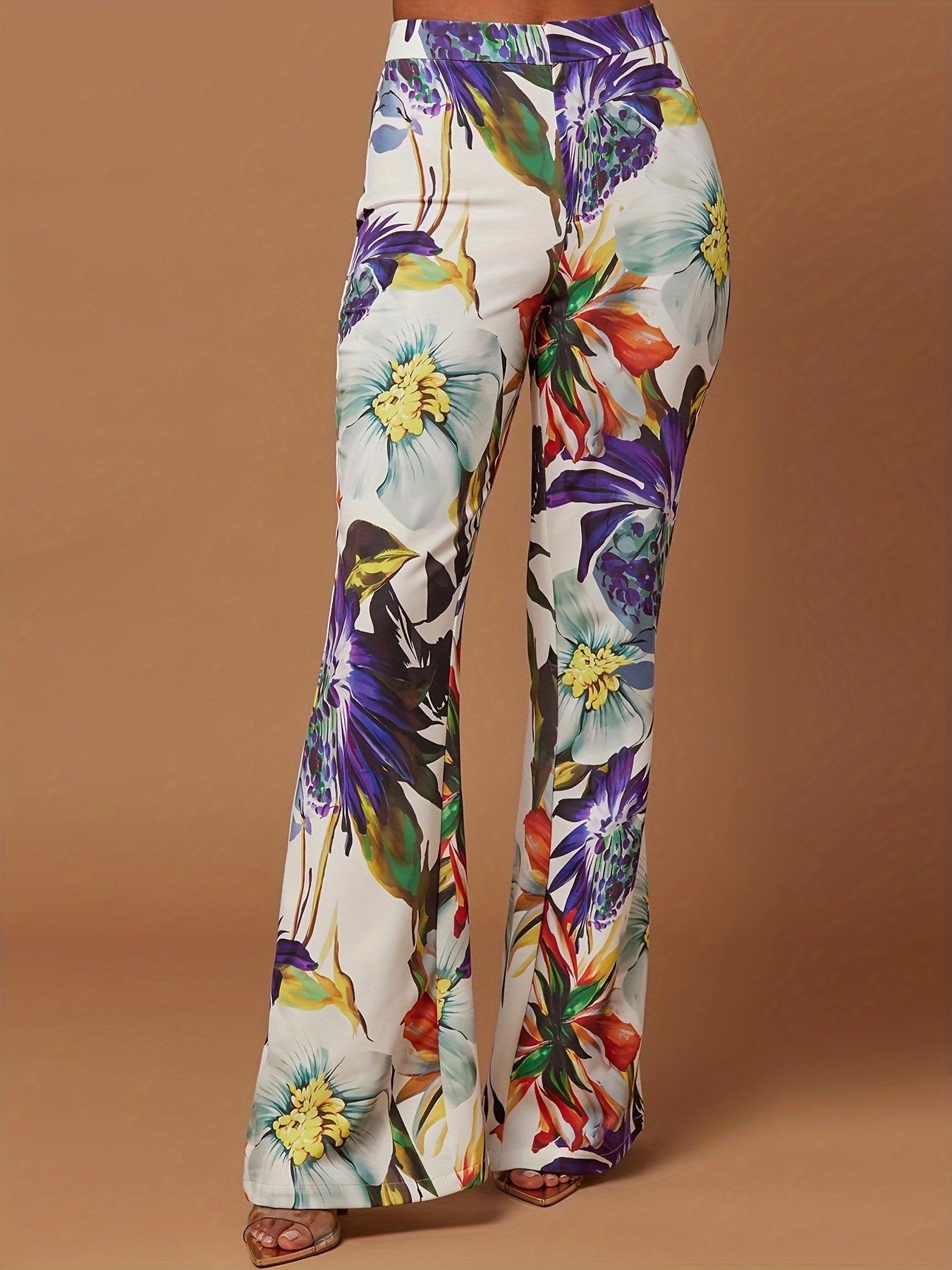 Eleganter Hosenanzug | Florales Muster | Feminin & Stylisch