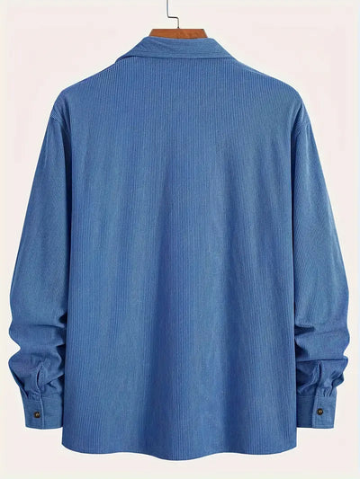 Rickey - Lässiges Cord-Hemd Mit Knopfleiste