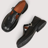 Claudia- Elegante Damen Mary Jane Schuhe in Schwarz