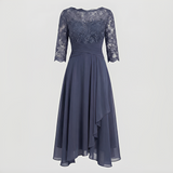Anitta - Elegantes, bequemes und lockeres Damenkleid in Schwarz