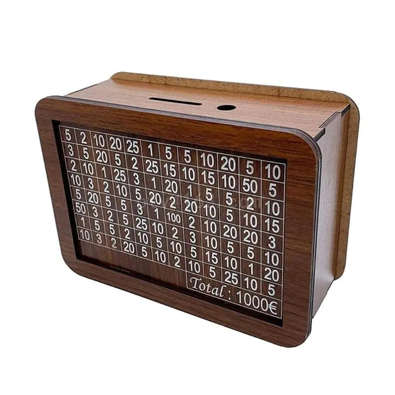 WealthBox™ | Spardose aus Holz