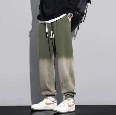 Scott - Baggy-Jogginghose aus Baumwolle mit Farbverlauf