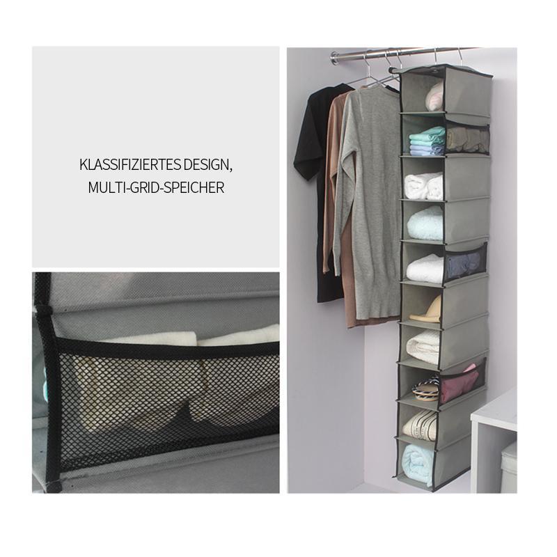 MultiHang™ | 10 Abschnitte Schuhe Kleidungsstück Organizer