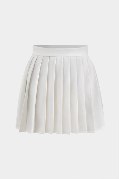 Fritzi | Edles Samt-Top mit Plisseerock