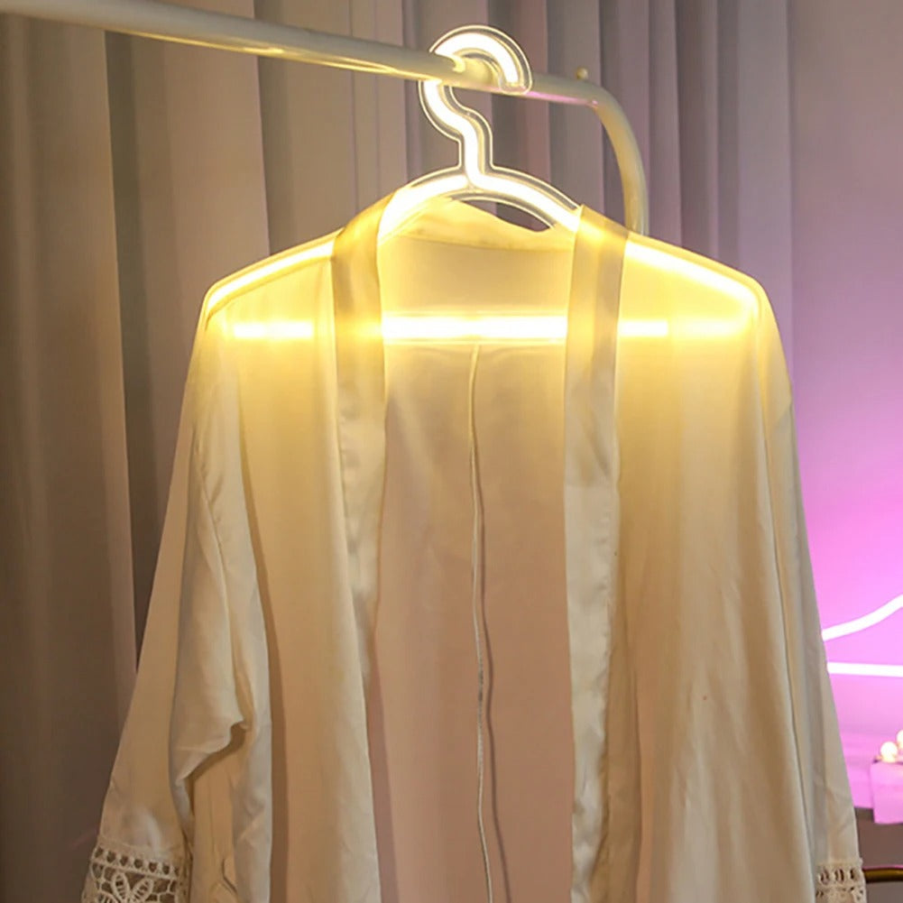 LumaHook – Stilvolle beleuchtete Kleiderbügel für eine einfache Garderobennavigation