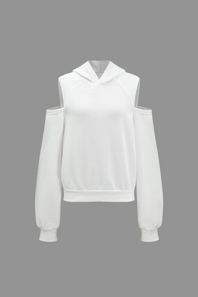 Evangeline | Sportliches Hoodie-Set mit Cut-Outs